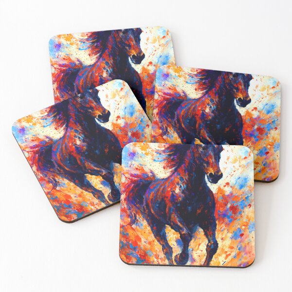Item preview, Fiery Freedom of the Wild Horse designed and sold by ChrisButler.