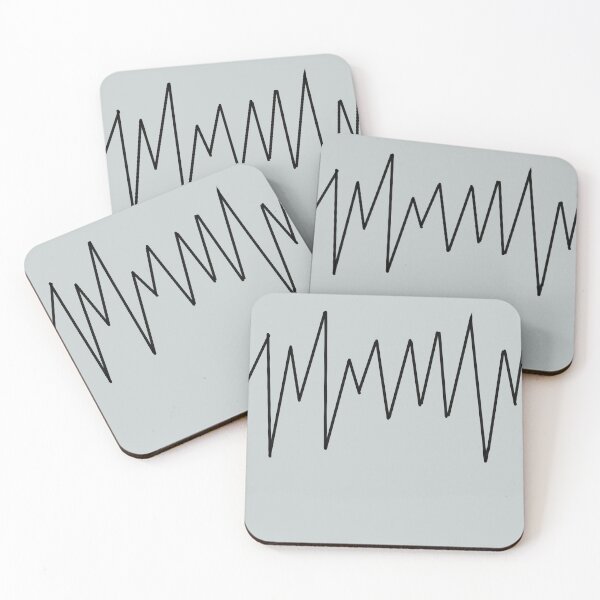 Item preview, Minimalist Pulse Line – Abstract Black and White Art designed and sold by CreationbyNiki.