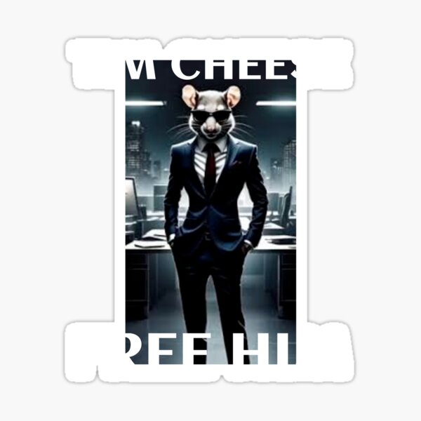Vista previa del artículo con la obra «Tim Cheese», diseñado y vendido por VinbraDesigns.