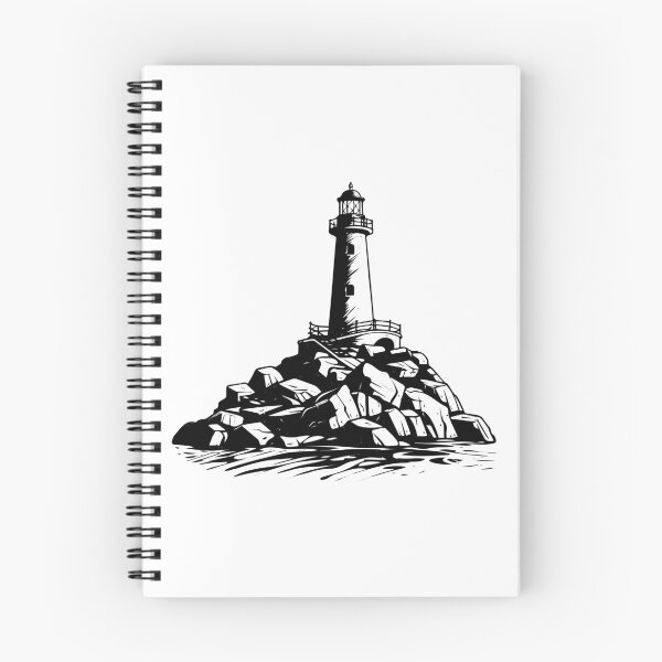 Item preview, Coastal Lighthouse Beacon Navigation Seaside Station Sea designed and sold by inkoutninja.