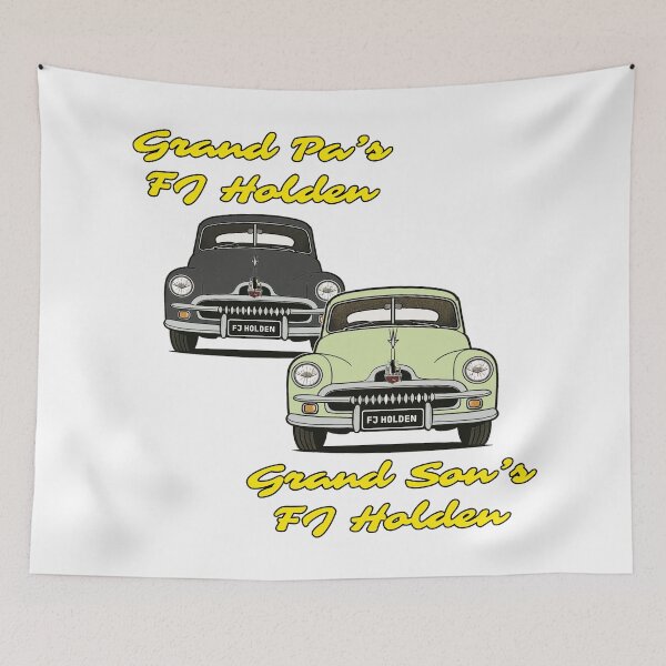 Item preview, Grand Pa and Grand Son’s FJ Holden – Classic Aussie Car Design designed and sold by Michael van der Hoorn.