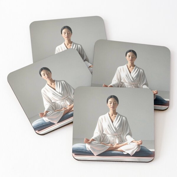 Item preview, Yoga Woman Meditation  designed and sold by SirensSageStone.