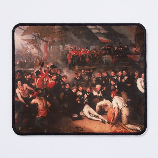 Item preview, Napoleonic Wars - The Death of Nelson - Battle of Trafalgar - 1805 designed and sold by TheHappyK.
