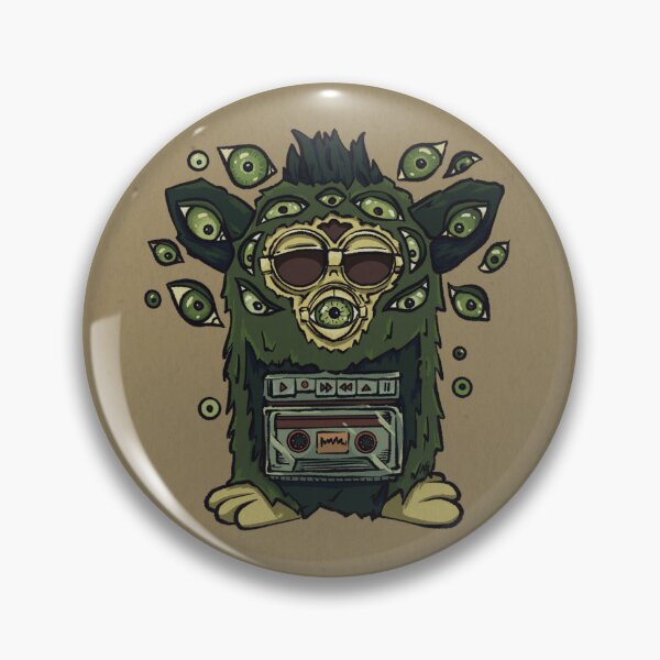 Item preview, The Watchful Furby designed and sold by WrittenGriffin.