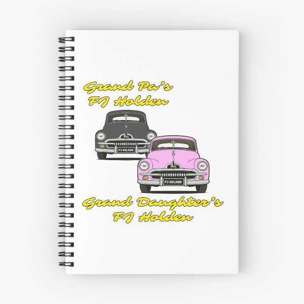 Item preview, Grandpa’s FJ Holden and Granddaughter’s FJ Holden – Classic Car Art designed and sold by Michael van der Hoorn.