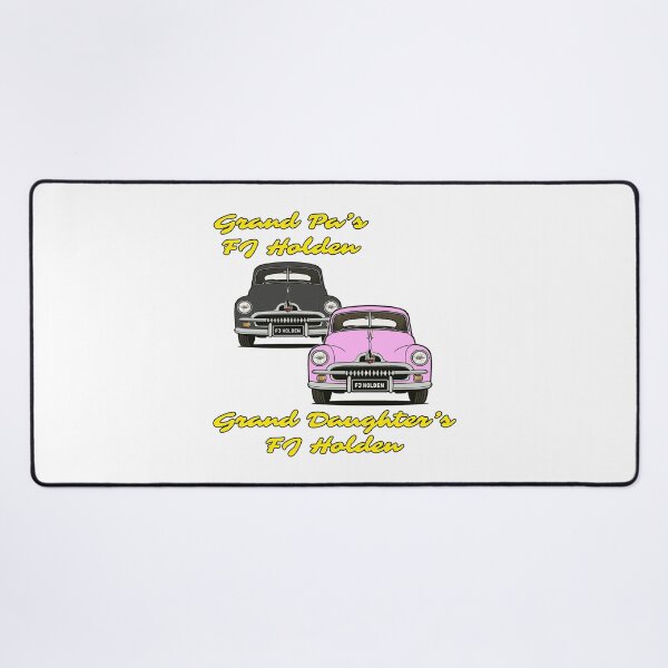 Item preview, Grandpa’s FJ Holden and Granddaughter’s FJ Holden – Classic Car Art designed and sold by Michael van der Hoorn.