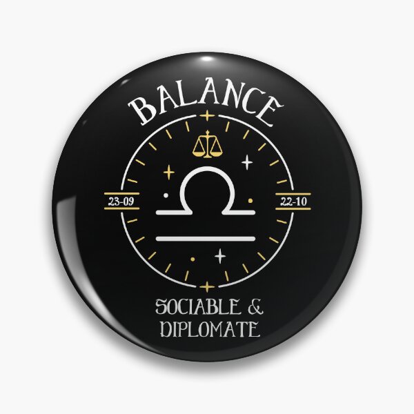 Item preview, Signe de la Balance - Sociable et diplomate designed and sold by theduc.