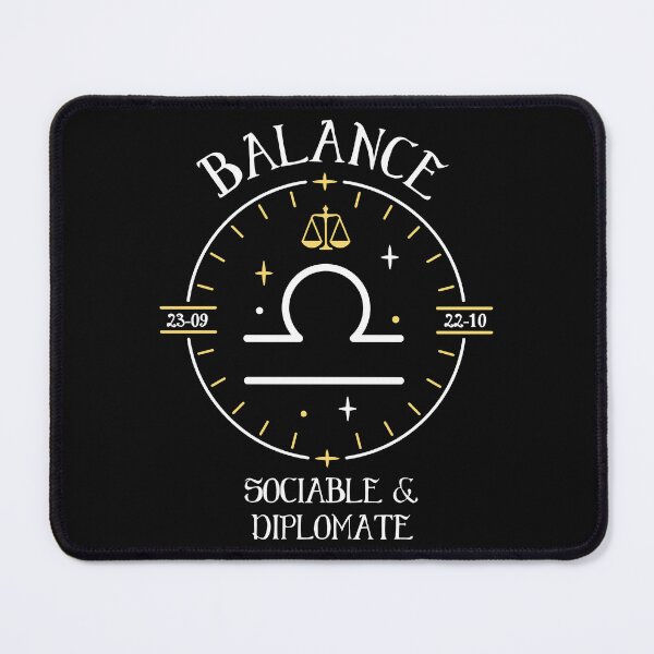 Item preview, Signe de la Balance - Sociable et diplomate designed and sold by theduc.