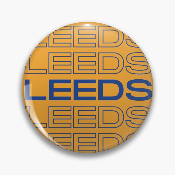 Item preview, Leeds United Retro-Inspired Design designed and sold by MarchingOnMerch.