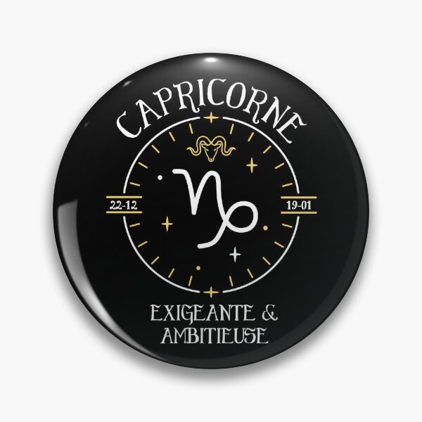 Item preview, Signe du Capricorne - Exigeante et ambitieuse designed and sold by theduc.