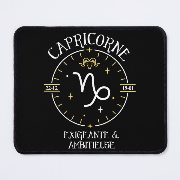 Item preview, Signe du Capricorne - Exigeante et ambitieuse designed and sold by theduc.