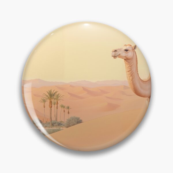 Item preview, Camel by the water in the desert designed and sold by Mauswohn.
