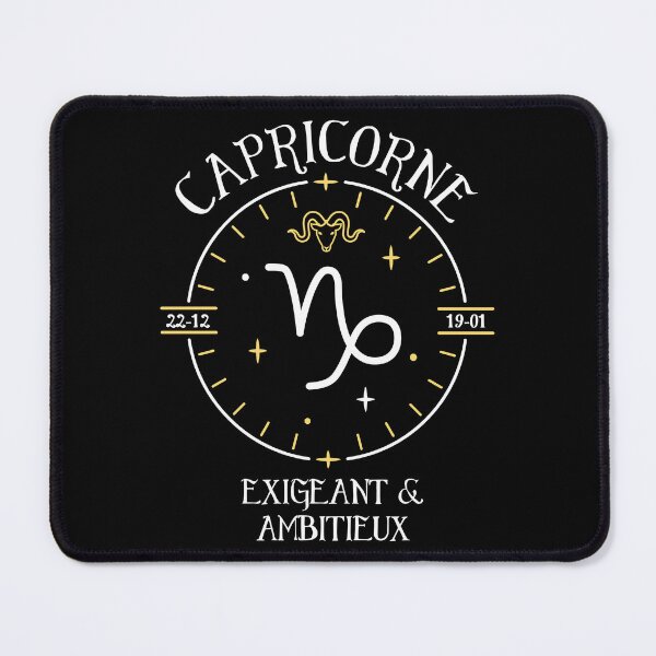 Item preview, Signe du Capricorne - Exigeant et ambitieux designed and sold by theduc.