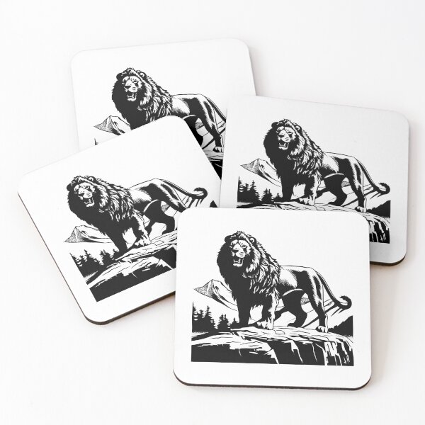 Item preview, Lion Jungle King Savanna Wild Alpha Safari Apex Predator designed and sold by inkoutninja.