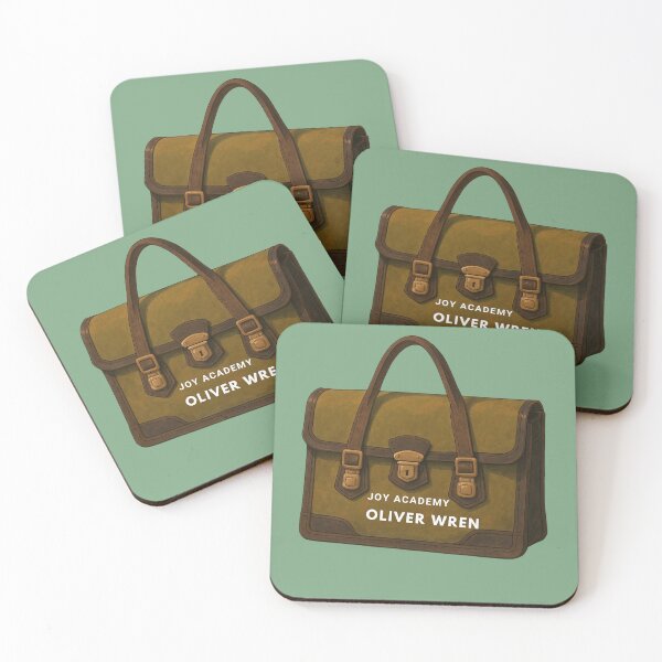 Item preview, "Vintage Leather Satchel - Retro School Bag Illustration" designed and sold by Nadia-joy.