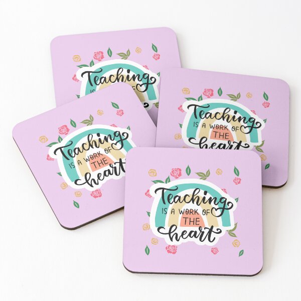 Item preview, Teaching is a work of the heart. designed and sold by Wantanadesign.