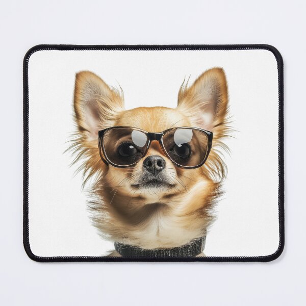Item preview, Funny cool Russian Toy Dog wearing sunglasses designed and sold by LazyOwlStore.