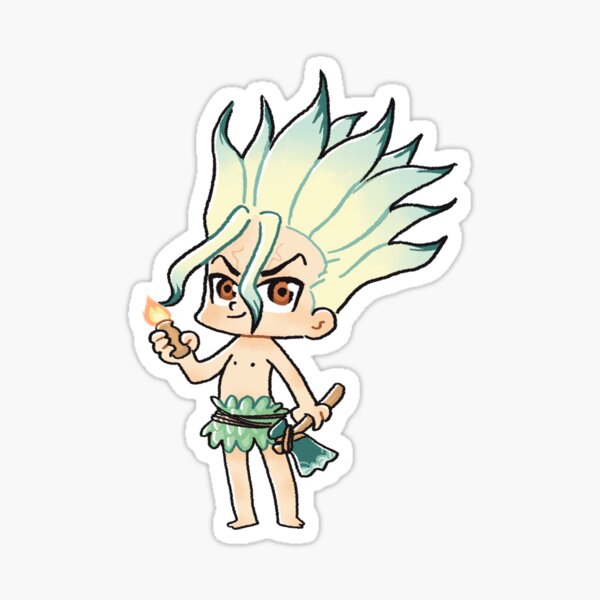 Senku Dr Stone chibi Sticker