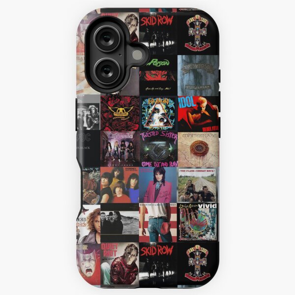 Aperçu de l'œuvre Classiques du rock des années 80  créée et vendue par Fed Up Design & Creation.