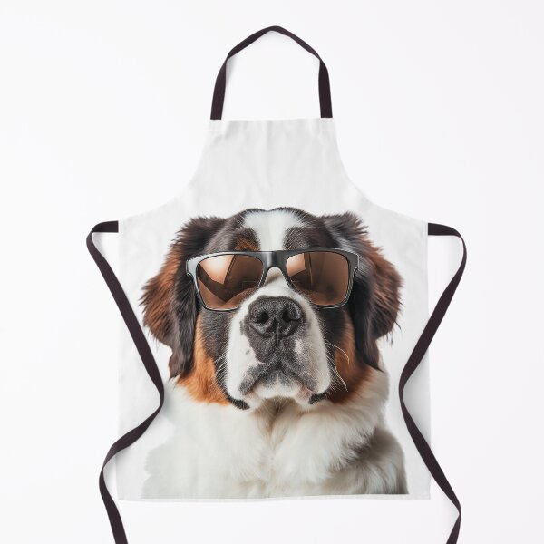 Item preview, Funny cool Saint Bernard Dog wearing sunglasses designed and sold by LazyOwlStore.