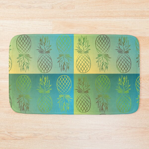 Item preview, Pineapples colorful pattern 21, Hand drawing, Spring collection designed and sold by artoriginal.