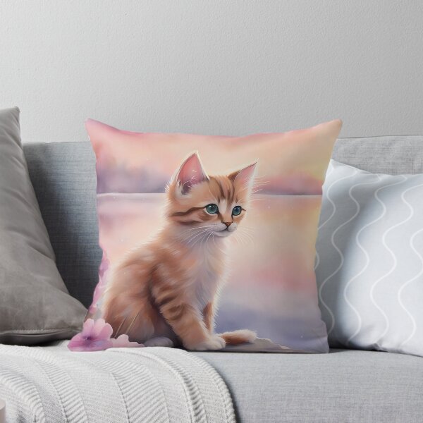 Item preview, Cute Kitten by Lake designed and sold by BookCovered.