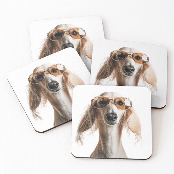 Item preview, Funny cool Saluki Dog wearing sunglasses designed and sold by LazyOwlStore.