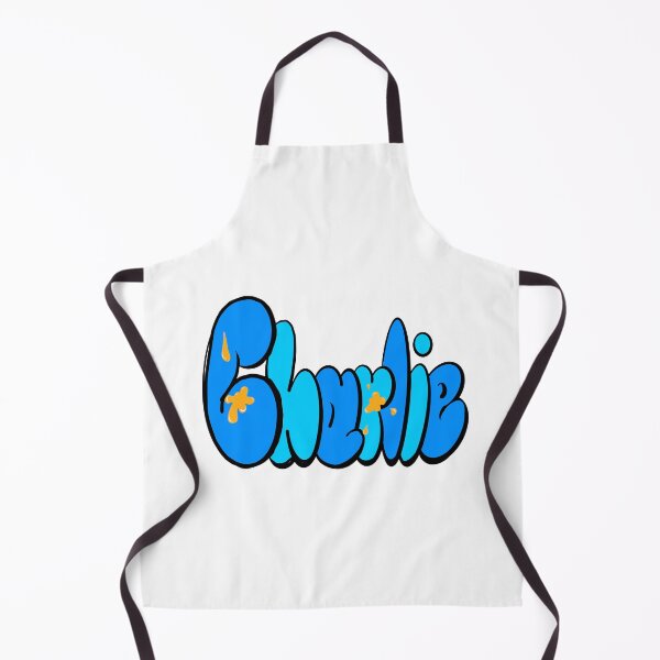 Item preview, Charlie name in blue and yellow graffiti calligraphy Top 10 best personalized gifts for boys and men named Charlie designed and sold by Artonmytee.
