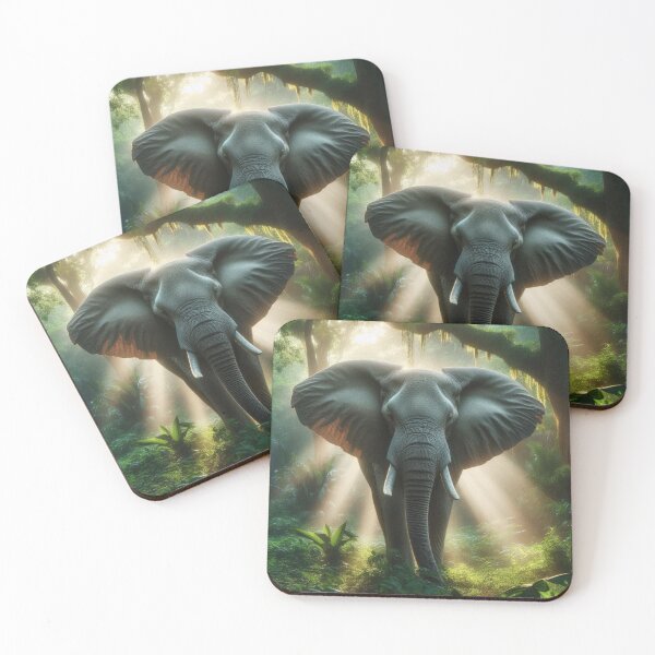 Item preview, Elephant in Forest designed and sold by kharatsuchita.