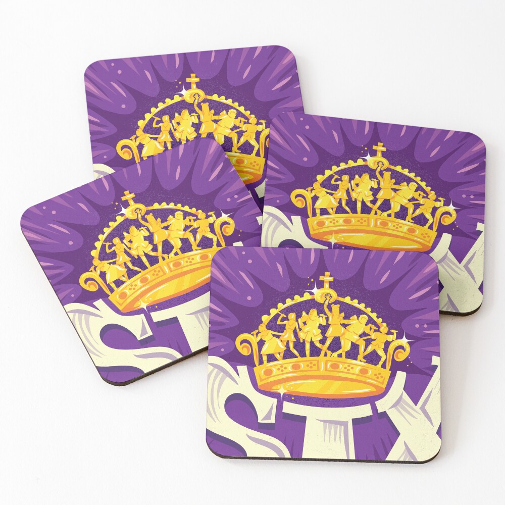 Item preview, Coasters (Set of 4) designed and sold by risarodil.