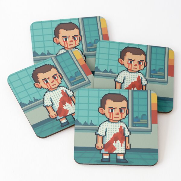 Item preview, Eleven Strange Things Pixel art | The Massacre at Hawkins Lab designed and sold by TeaTwenty.