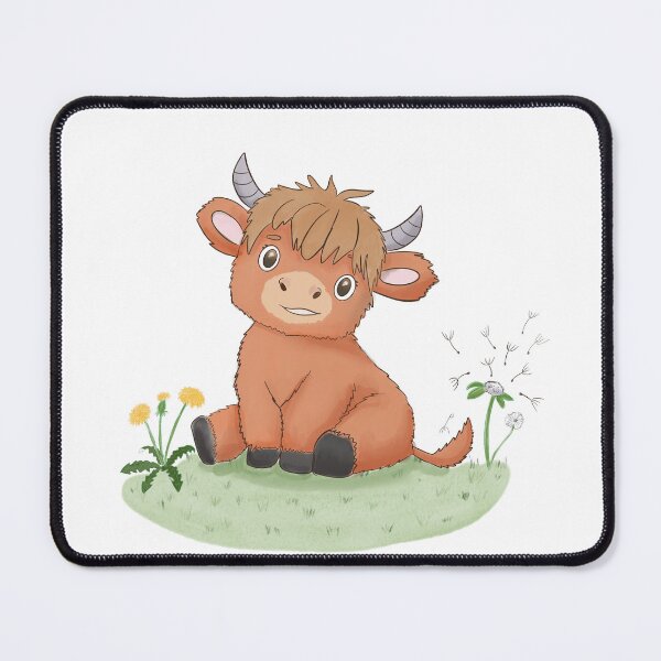 Item preview, Highland cow designed and sold by pattegraphique.