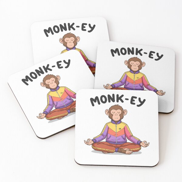 Item preview, Monk-ey Tracks - Monkey designed and sold by naveen-bisht.