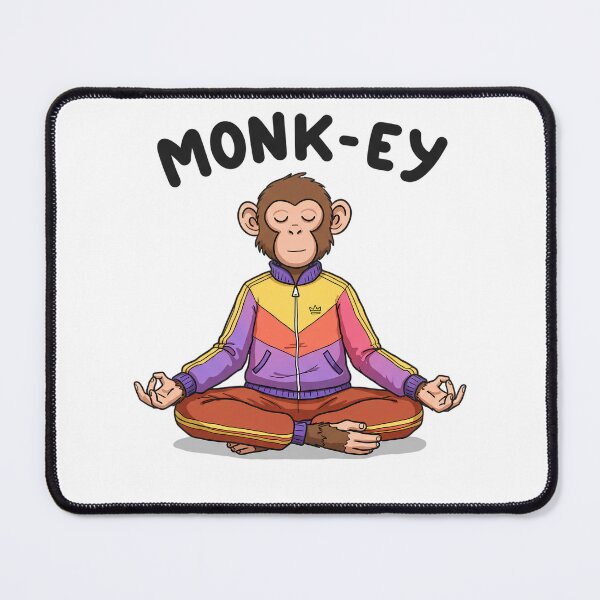 Item preview, Monk-ey Tracks - Monkey designed and sold by naveen-bisht.