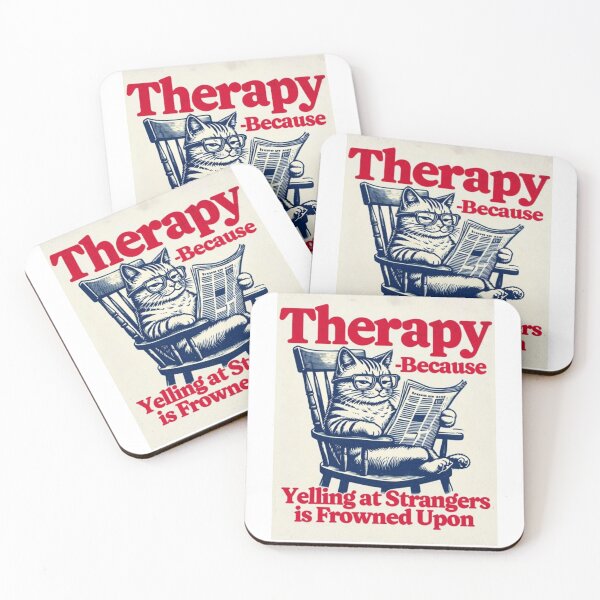 Item preview, Therapy: Because Yelling At Strangers Is Frowned Upon designed and sold by Smileyt-shirt.