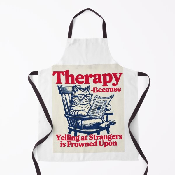 Item preview, Therapy: Because Yelling At Strangers Is Frowned Upon designed and sold by Smileyt-shirt.