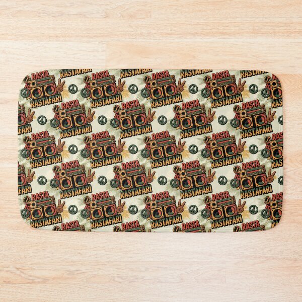 Item preview, Rasta Vibes – Rastafari Pattern Design Inspired by Reggae Roots designed and sold by PING 999 STUDIO.