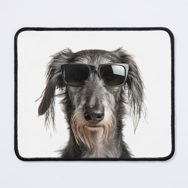 Item preview, Funny cool Scottish Deerhound Dog wearing sunglasses designed and sold by LazyOwlStore.