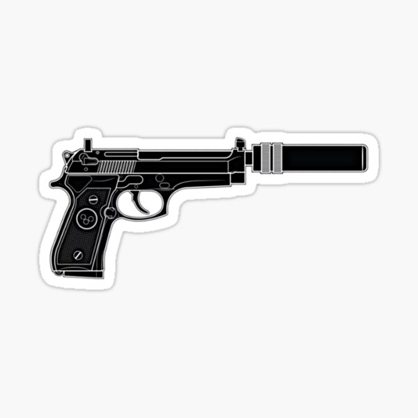 Vista previa del artículo con la obra «BERETTA - Pistola», diseñado y vendido por RENAGADE4LYF.