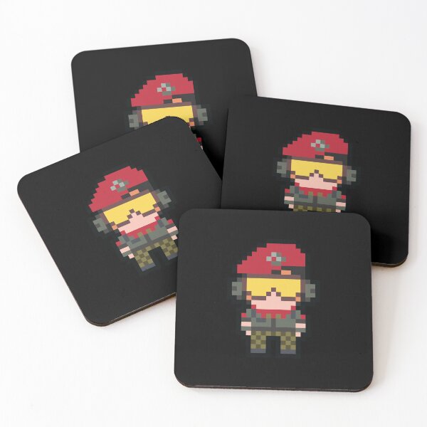 Item preview, Alibi Six Siege Smol Defender Pixel art designed and sold by TeaTwenty.