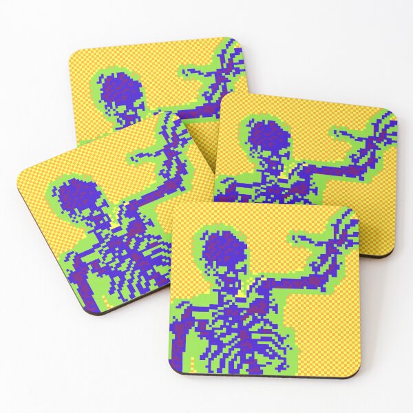 Item preview, Skeleton pixel designed and sold by TeaTwenty.