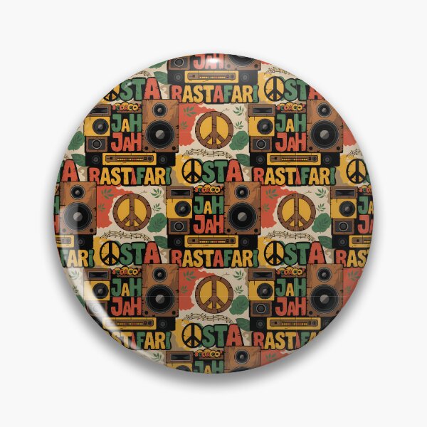 Item preview, Roots & Rhythm – Modern Rasta Pattern Design designed and sold by RvinJo8.