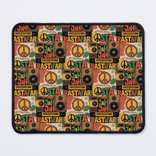 Item preview, Roots & Rhythm – Modern Rasta Pattern Design designed and sold by RvinJo8.