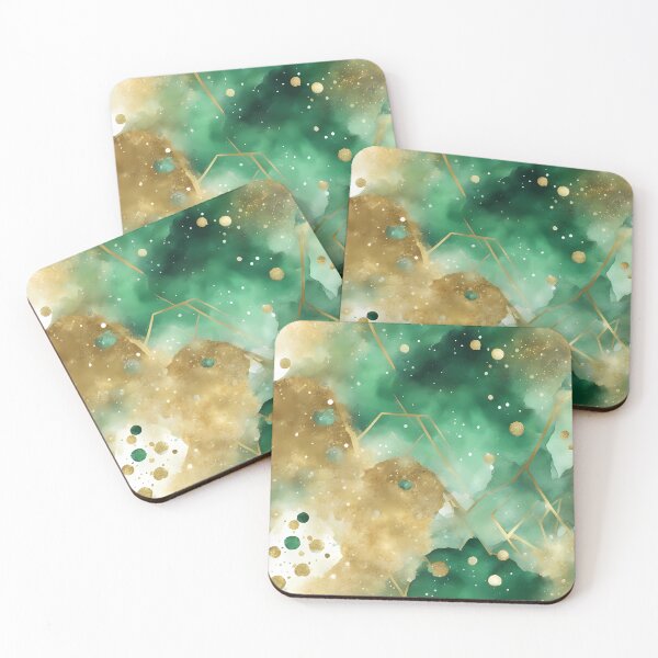 Item preview, White Gold and Green designed and sold by CalmnessbyChoice.