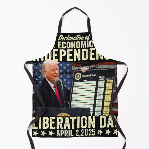 Item preview, Trump Tariffs Chart Declaration of Economic Independence 2025  designed and sold by MackenzieBin.