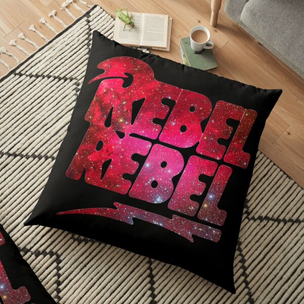 REBEL REBEL - DAVID BOWIE Floor Pillow