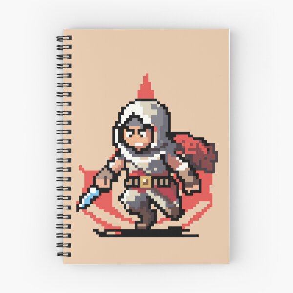 Item preview, Assassins creed pixel art designed and sold by TeaTwenty.