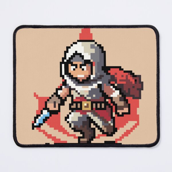 Item preview, Assassins creed pixel art designed and sold by TeaTwenty.