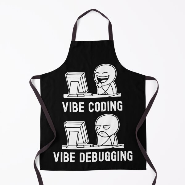 Item preview, Vibe Coding Vibe Debugging Funny and hilarious Gift for programmers, coders and Ai enthusiast designed and sold by thegiftedadult.