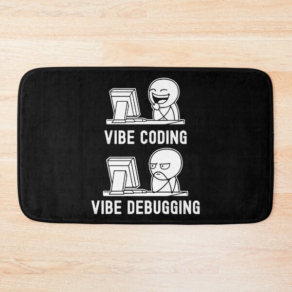 Item preview, Vibe Coding Vibe Debugging Funny and hilarious Gift for programmers, coders and Ai enthusiast designed and sold by thegiftedadult.